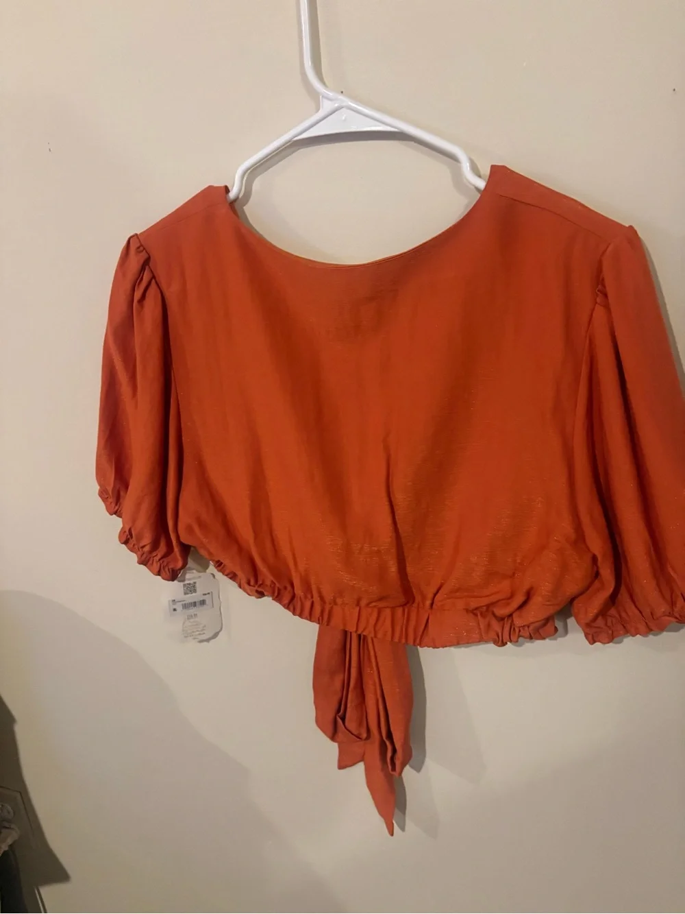 Alter’d State Rust Tie-Front Crop Top - Women